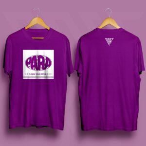 Para "Own Your Style" Graphic Tee - Purple